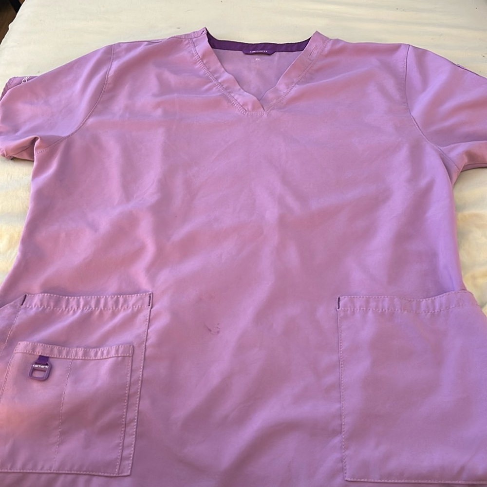 Carhartt Flex V-Neck Scrub Top- XL- Good Condition